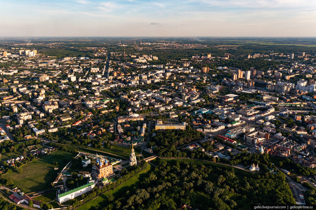 Рязань фото районов города