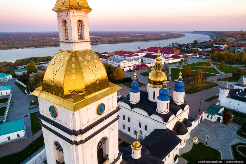 Тобольск с высоты: бывшая столица Сибири путешествия, факты, фото