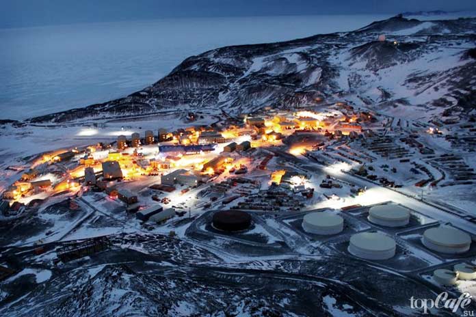 Интересные факты про Антарктиду: Собственная инфраструктура