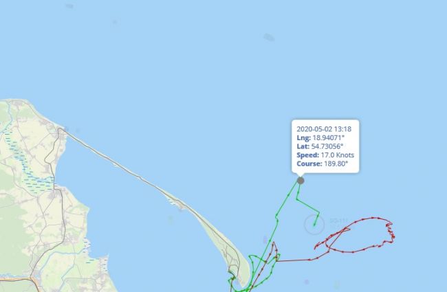 Польский патруль зафиксировал подход «Академика Черского» к Калининграду Польский патруль зафиксировал подход «Академика Черского» к Калининграду Политика