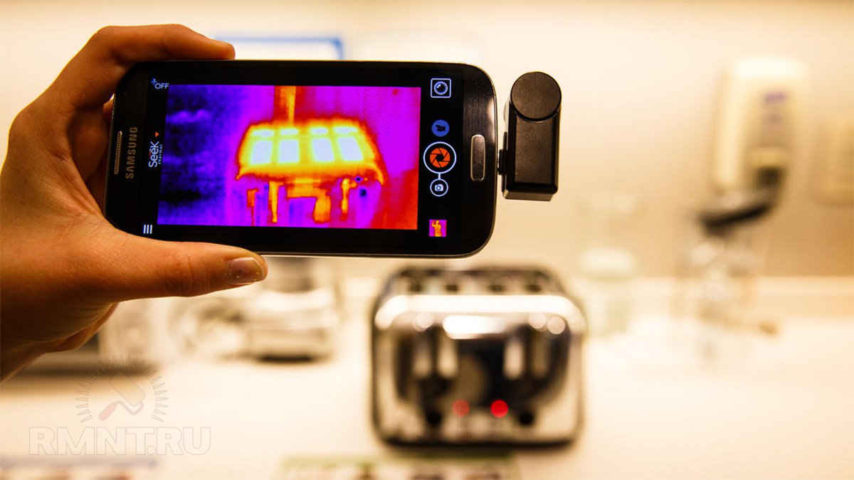 Компактный тепловизор Seek Thermal