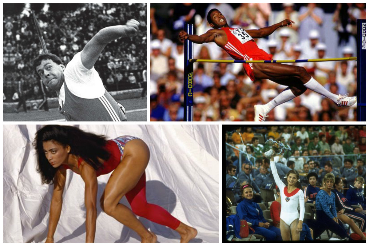 Непревзойденные спортивные достижения прошлого столетия Петля Корбут, видео, гимнастика, достижения, рекорды, советские спортсмены, спорт, успех