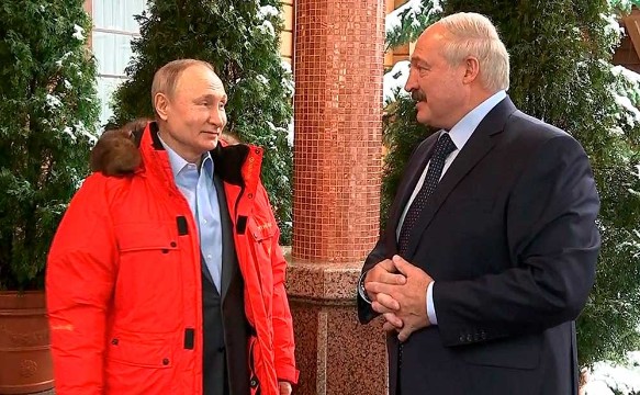 Александр Лукашенко и Владимир Путин. Фото: Kremlin Pool/Global Look Presswww.globallookpress.com