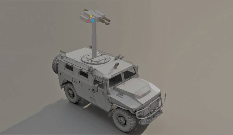 Автомобиль «Тигр-снайпер»: дистанционно управляемые модули высокоточного оружия для наземной боевой техники