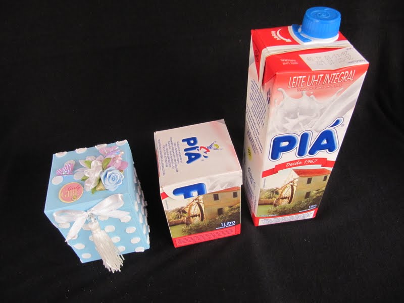 Красивая коробочка из упаковки от молока домашний очаг,переделка,рукоделие,своими руками