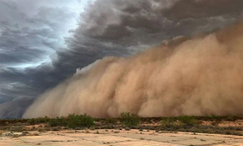 Аризону накрыла песчаная буря