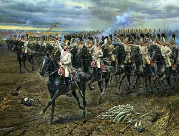 Атака Кавалергардского полка в битве под Аустерлицем