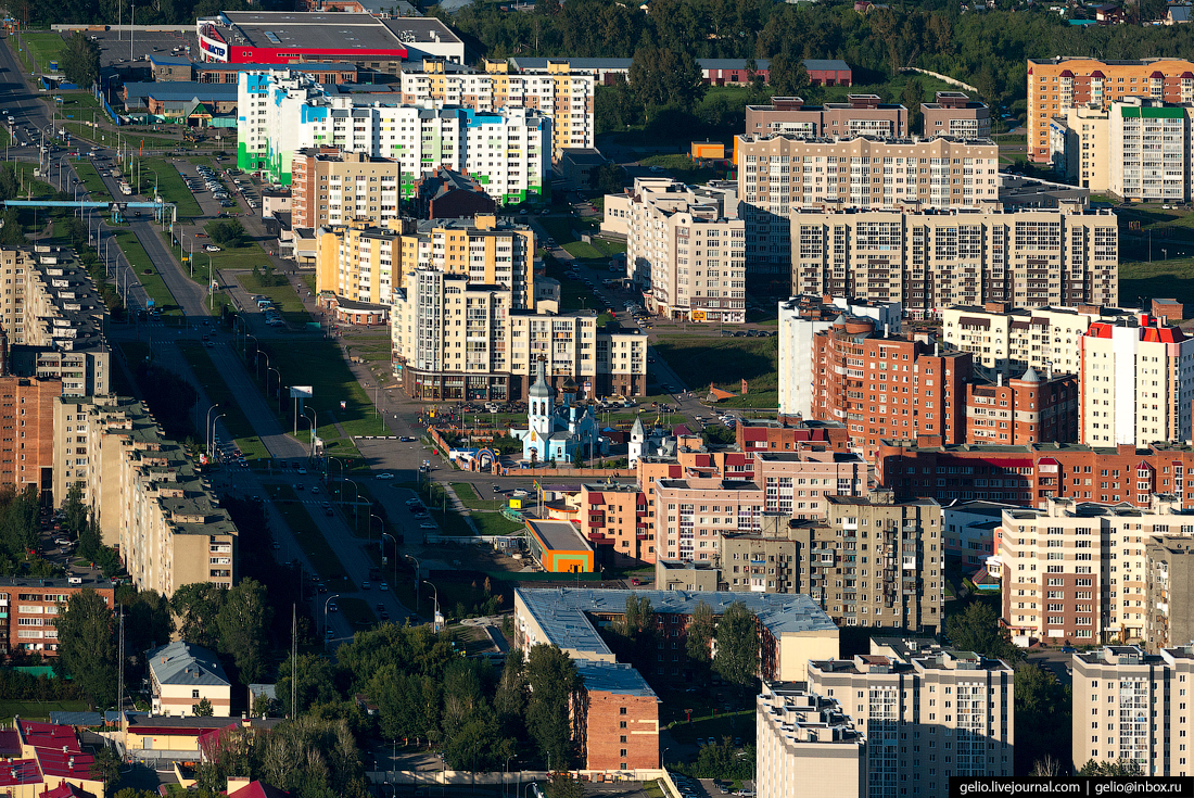 Кемерово с высоты