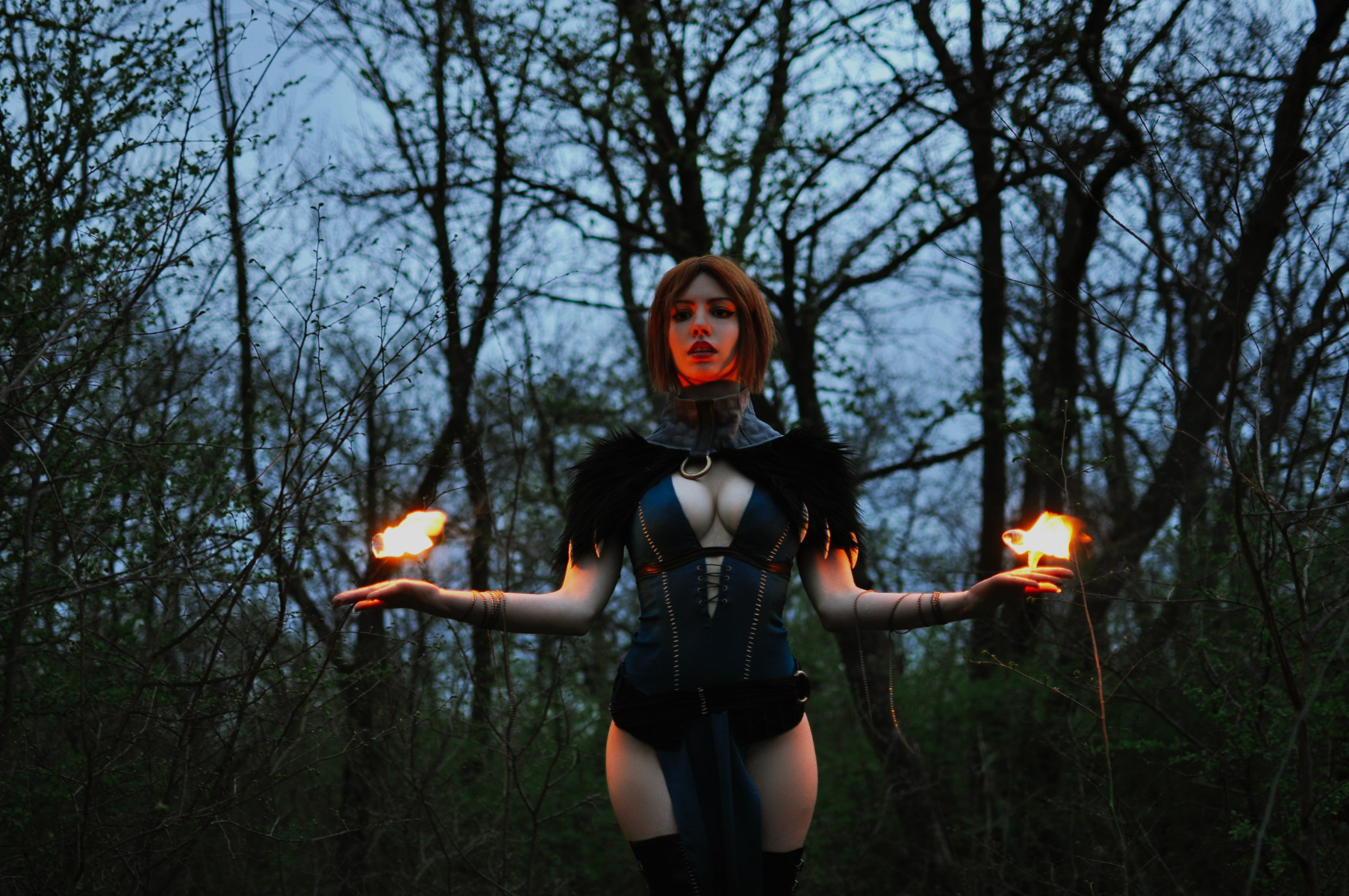 Косплей. Серый Страж - Героиня Ферелдена из Dragon Age: Начало Игры,косплей