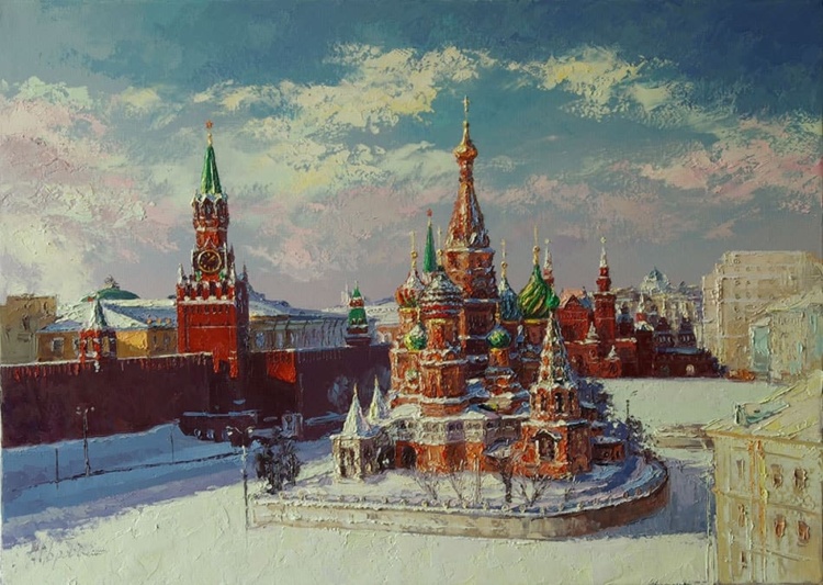 Пейзажи художника Михаила Бровкина живопись