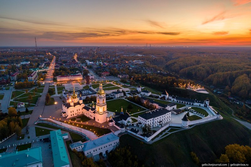 Тобольск с высоты: бывшая столица Сибири путешествия, факты, фото