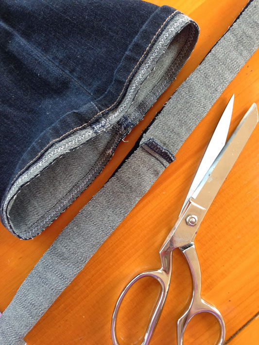 Как укоротить джинсы и сохранить фабричный шов: мастер-класс женские хобби,полезные советы,рукоделие,своими руками,шитье