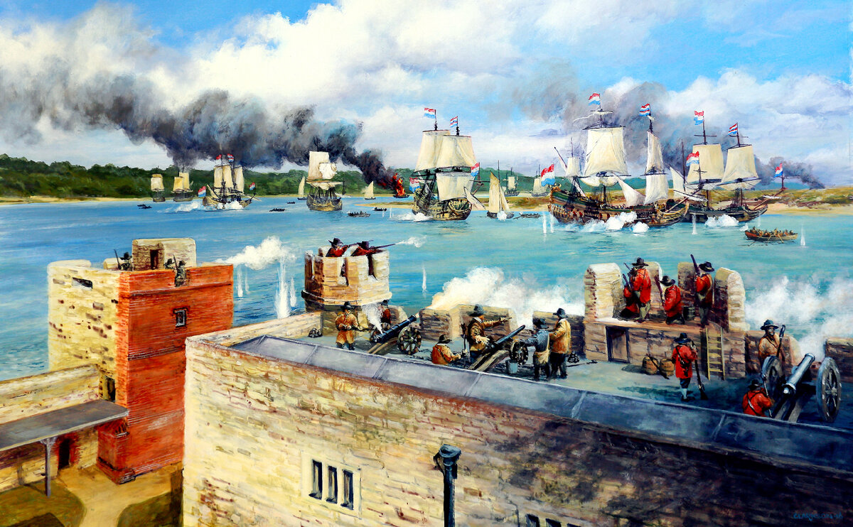 Образцовый рейд легендарного адмирала, который стал катастрофой для Англии история