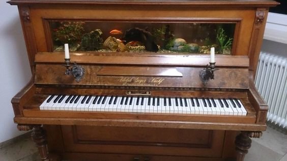 Не можете продать старое пианино? Только посмотрите, как его используют другие! Фабрика идей, переделки, пианино и рояли, своими руками