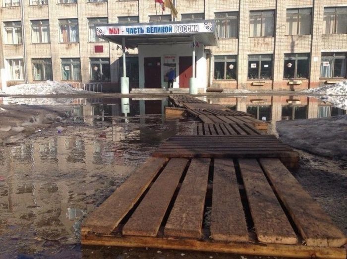 Школа в Кирове до и после популярности в Интернете насмешки, соцсети, школа