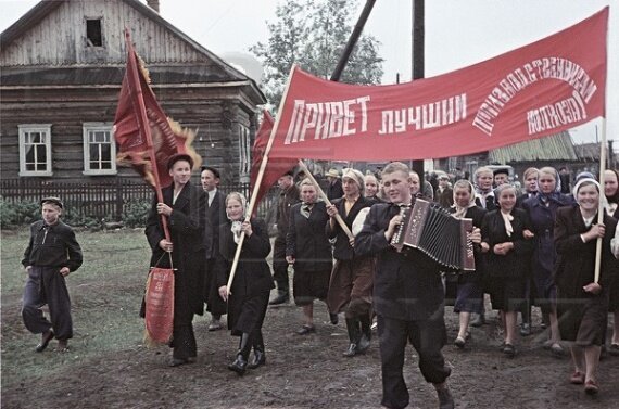 Постановочные фото советской жизни СССР, фото, это интересно