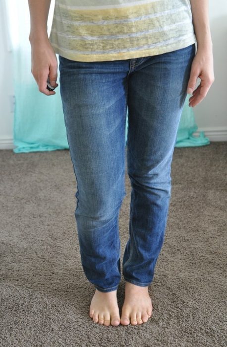 Отличный способ увеличить размер джинсов джинсы