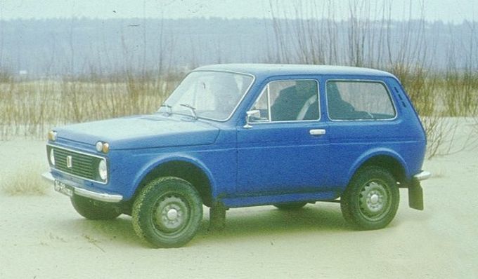 Экспериментальная "Нива" с двигателем от "Москвича" автоваз, ваз, москвич, нива