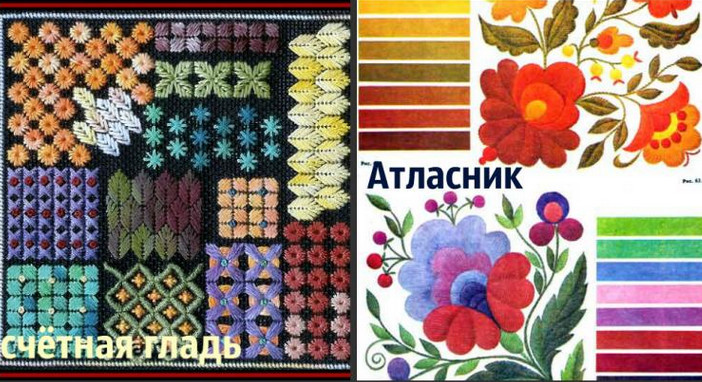 БОЛЬШАЯ подборка швов и строчек для ручной вышивки... Это стоит сохранить! (Часть 2)