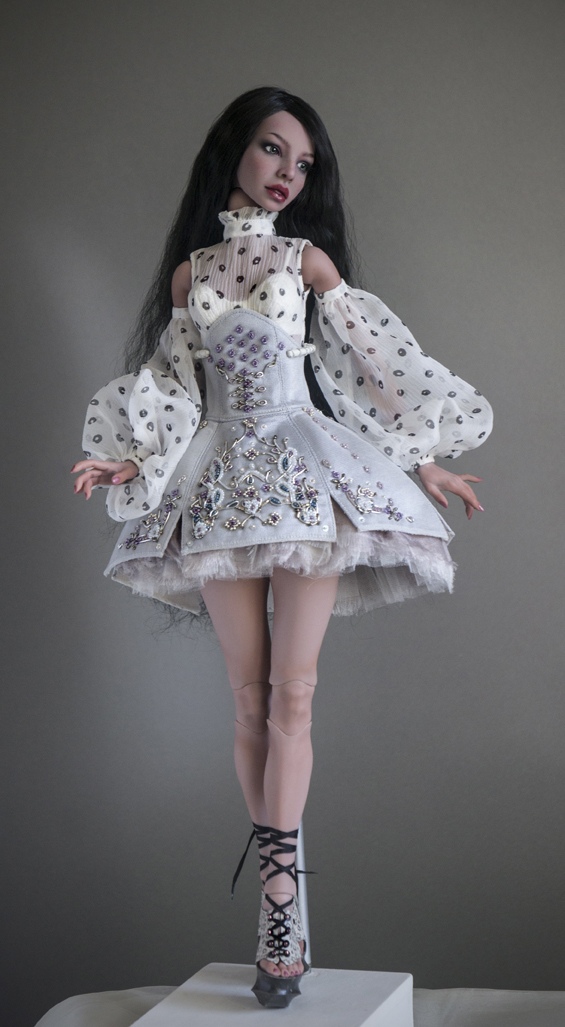 Романтичные девушки: куклы Анастасии и Сергея Луценко 