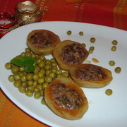 Картошка фаршированная