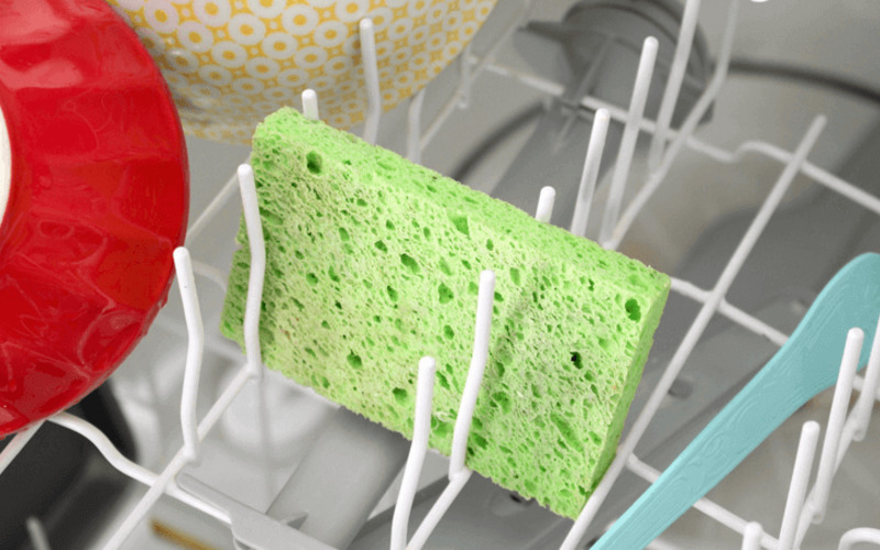 Чистка губки для мытья посуды Чистка губки для мытья посуды полезные советы