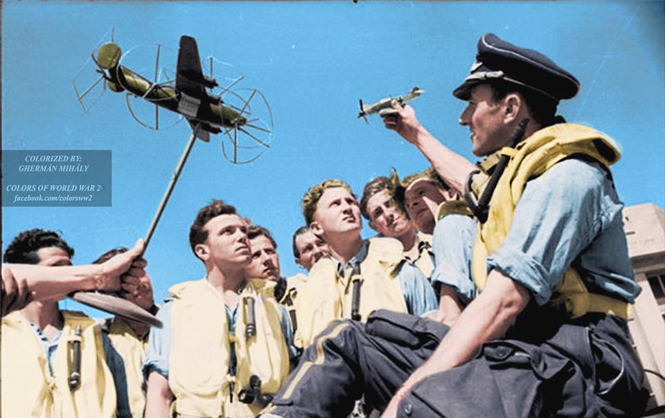 Авиация Второй Мировой в цвете авиация,Великая Отечественная война,история,Фотография