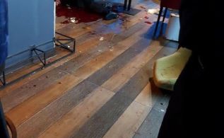 В харьковском ресторане насмерть забили мужчину, который начал стрелять