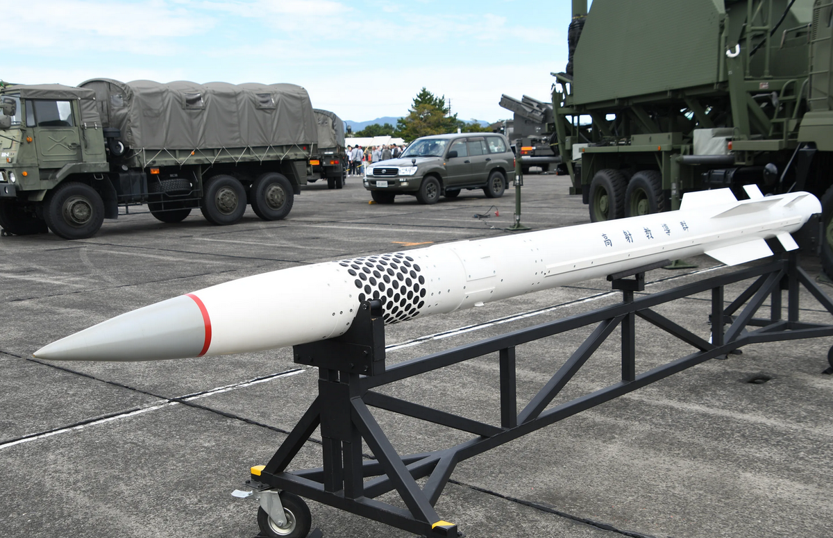Ракета РАС-3 для комплексов ПВО непризнанного Тайваня. И никого на западе не удивляет, что США накачивают стратегическим оружием регион, который они сами признают частью Китая. Фото CNA