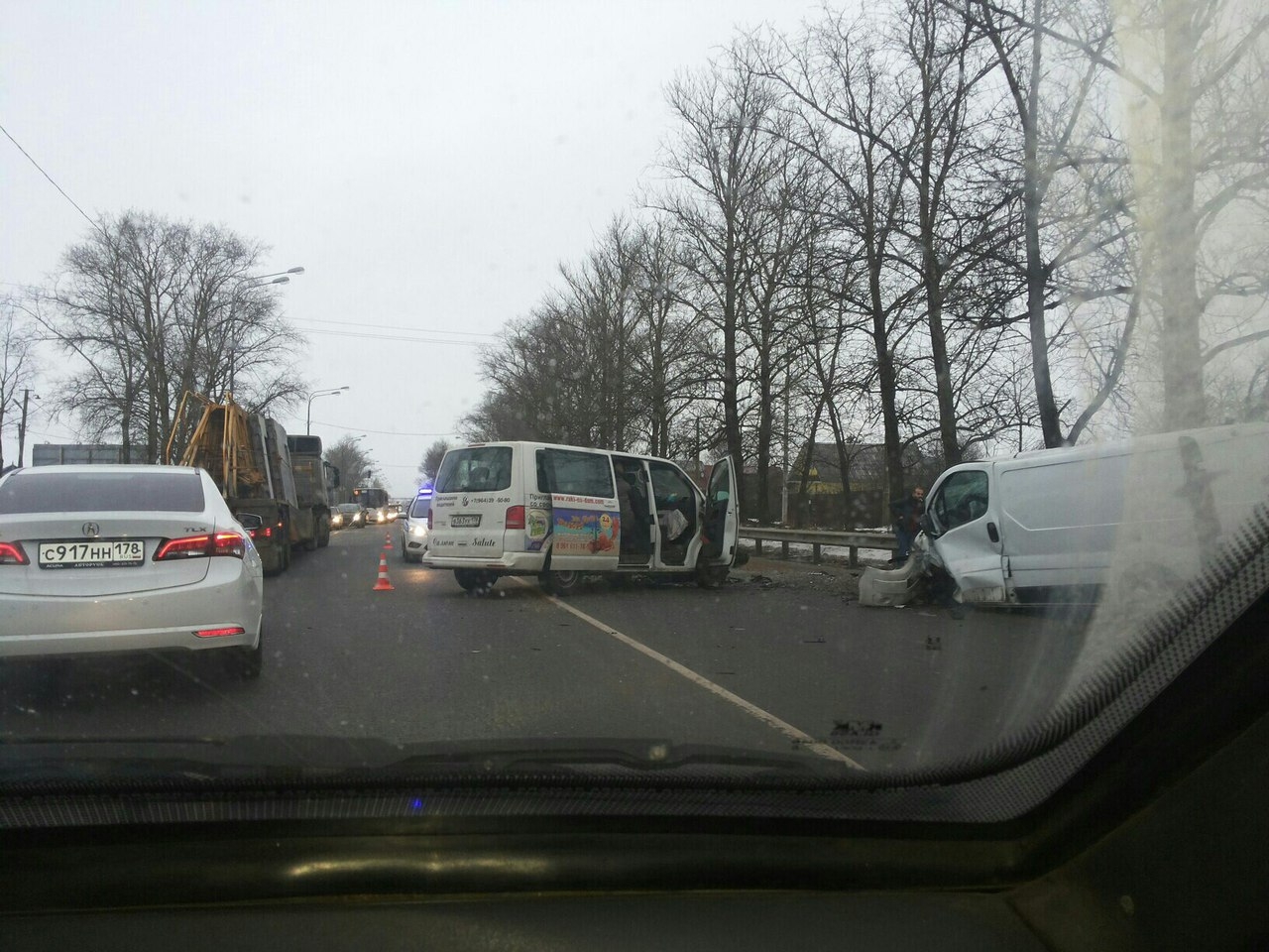 Авария в гатчине сегодня. АВТОГАТЧИНА. Авария в Гатчине сегодня на Киевском шоссе.