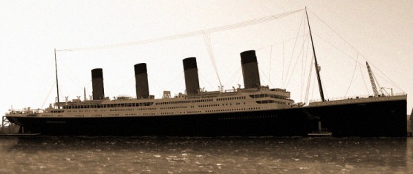 Мужчины на Титанике перед смертью
