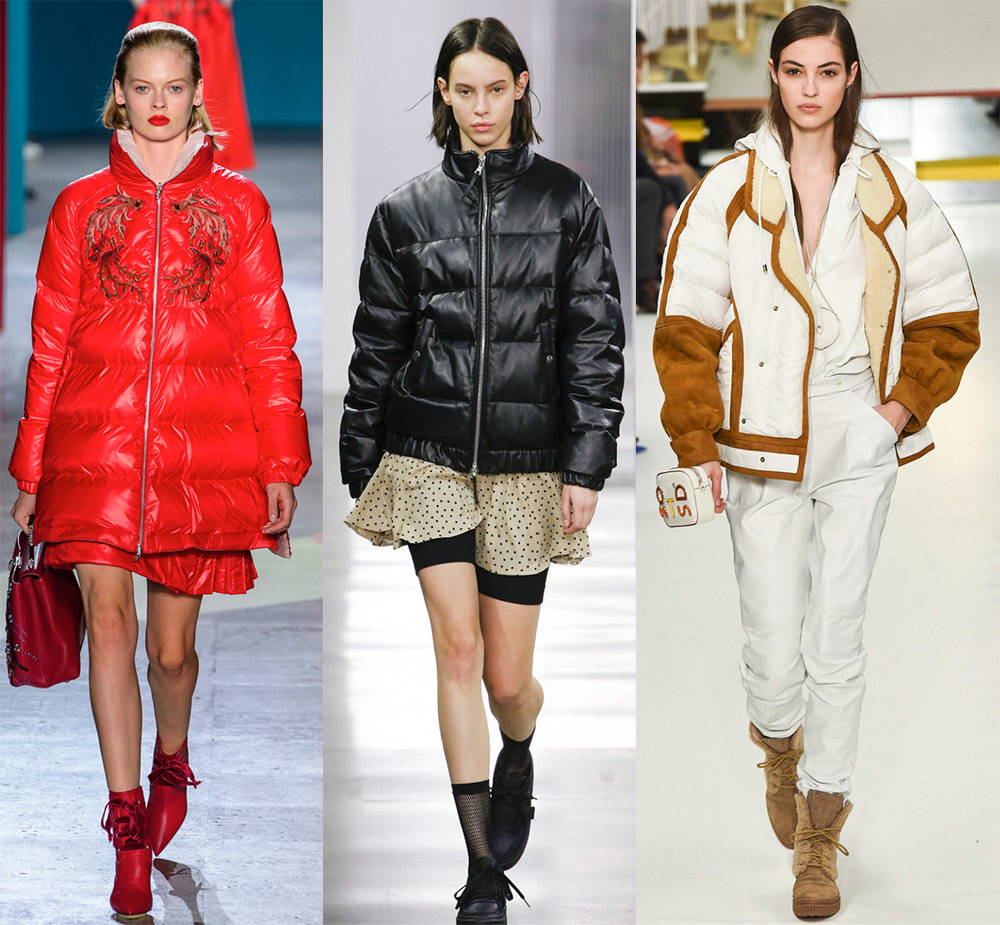 Какие зимние куртки в моде женские