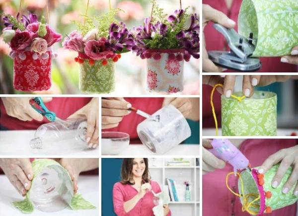 Вазы из бутылок своими руками — 29 фото с идеями для творчества идеи