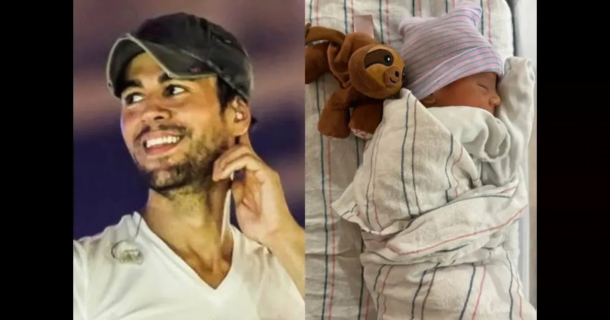 Энрике Иглесиас показал младшего сына от Анны Курниковой