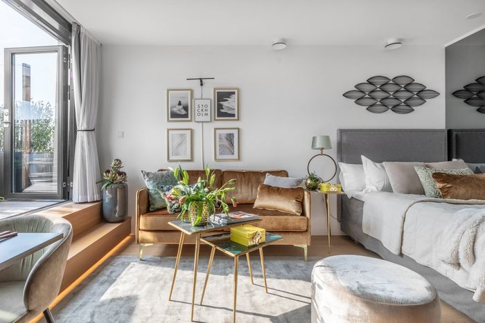 5 секретов красивой студии: вдохновляющая однушка в Стокгольме интерьер и дизайн,квартира,малометражка,студия