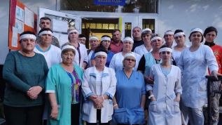 Украинские медики объявили голодовку