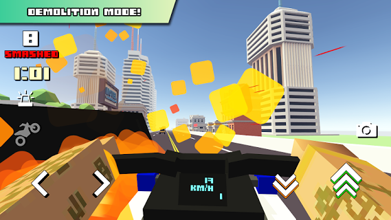 Blocky Moto Racing screenshot