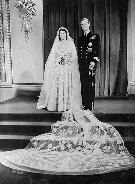 Королева Елизавета свадьба