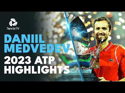Лучшие моменты Медведева на турнирах ATP в сезоне-2023