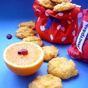 Печенье из манки с апельсином и тыквой