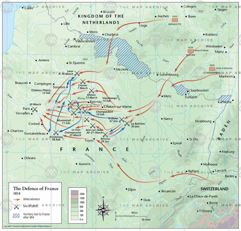 1814-й: на пути в Париж. Наполеона опять подвели маршалы 1814-й: на пути в Париж. Наполеона опять подвели маршалы армии, Наполеон, Наполеона, армия, союзников, император, тысяч, только, Главной, Блюхера, Блюхер, корпуса, через, Шварценберга, против, Мортье, снова, почти, маршал, Винцингероде