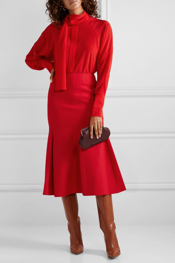 10 элегантных осенних образов для женщин из коллекции одежды Victoria Beckham victoria beckham,дизайнеры,коллекции,мода,мода и красота,стиль