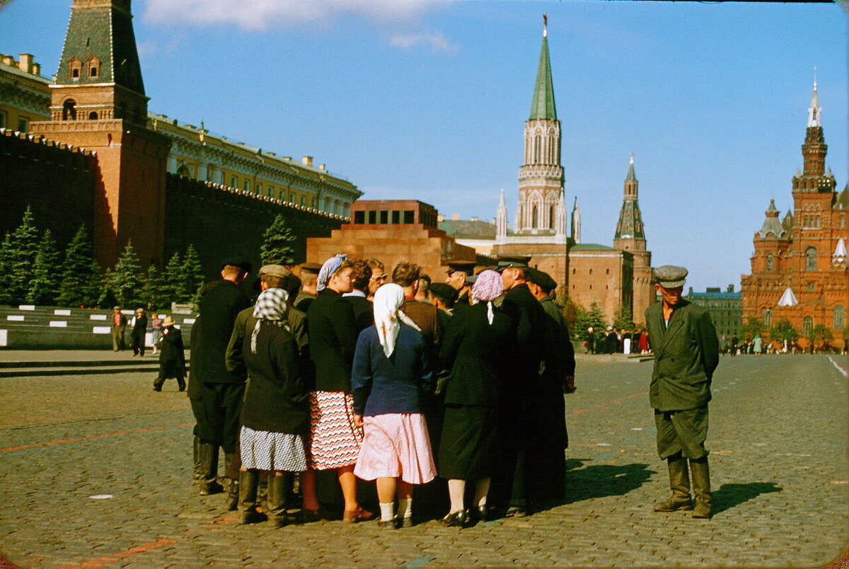 Москва 1956 в фотографиях Жака Дюпакье
