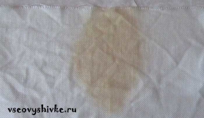 Чем вывести пятна на вышивке: реальный опыт домоводство,как вывести пятна в домашних условиях,рукоделие,своими руками,сделай сам