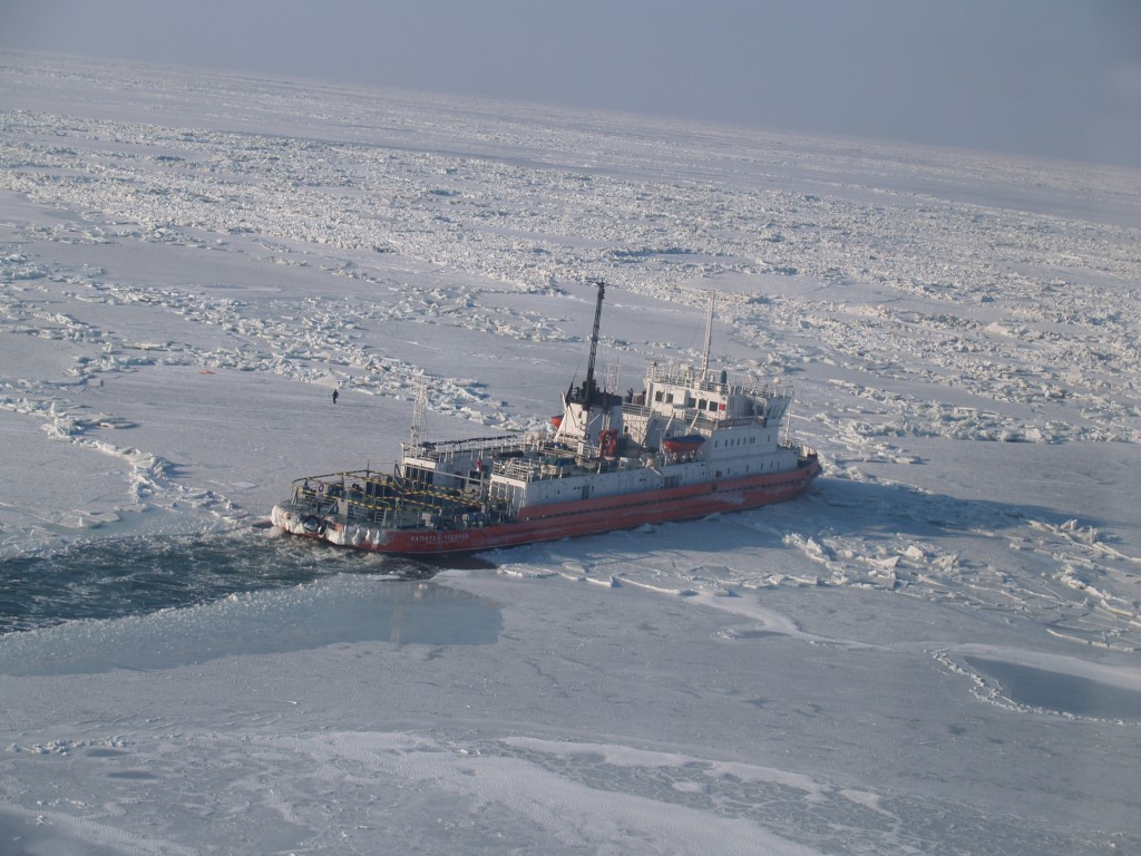 Лёд на Азовском море