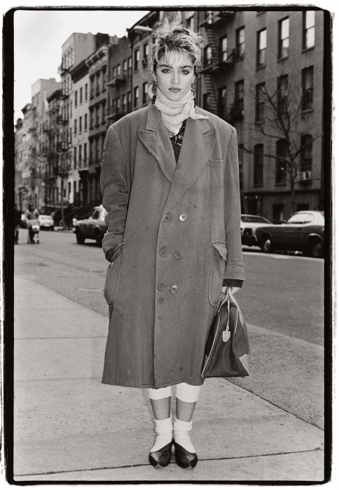 Мадонна. США, Нью-Йорк, 1983. Автор: Amy Arbus.