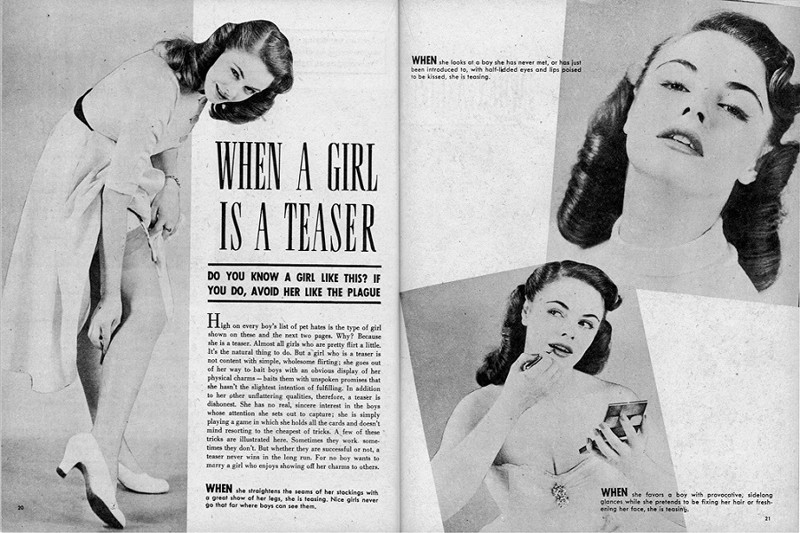 Как определяли «плохих девушек» в 1952 году девушки, норма, поведение, правила, статья