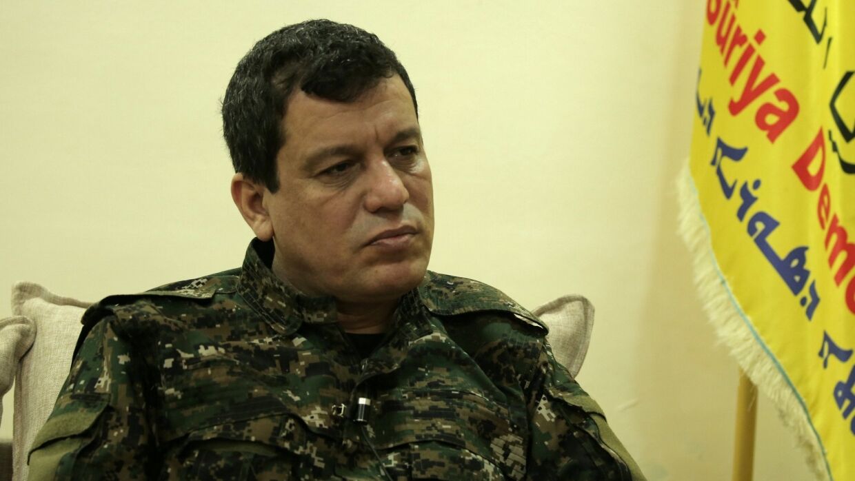 Главарь проамериканских курдских боевиков в Сирии Мазлум Абди