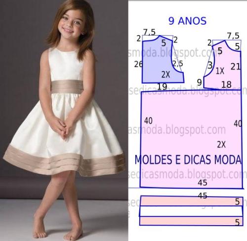 MOLDE-DE-VESTIDO-CRIANÇA