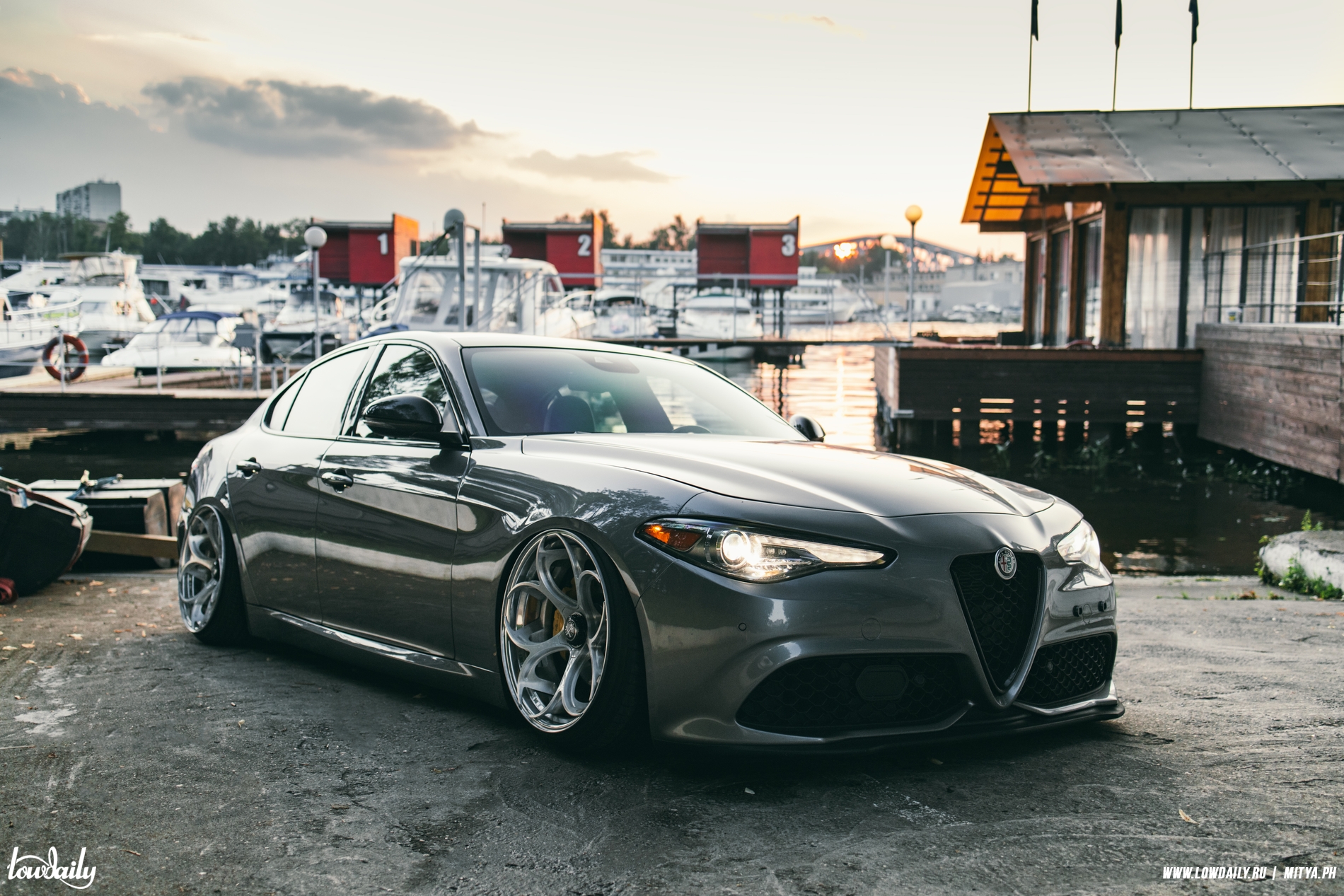 Alfa Romeo - Giulia - Bagged